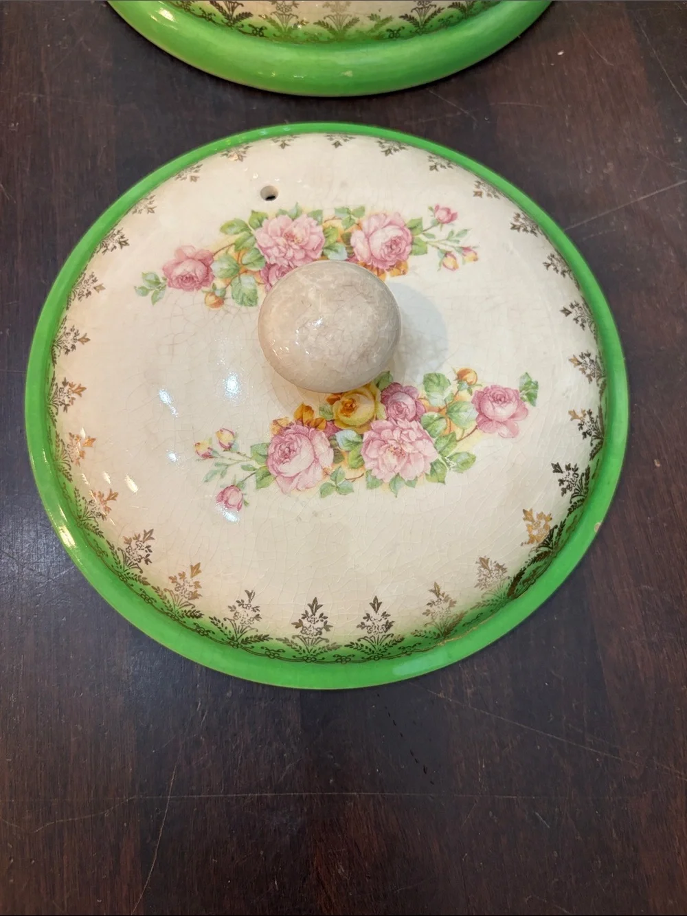 Vintage 1930s Paden City Pottery Bak-Serv Covered Dish Good Housekeeping